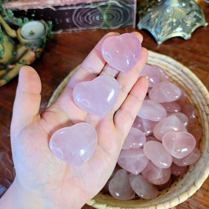 Small Rose Quartz Heart