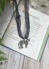 Magick Cat Amulet Necklace (metal options)