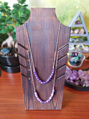 Amethyst Beads Necklace