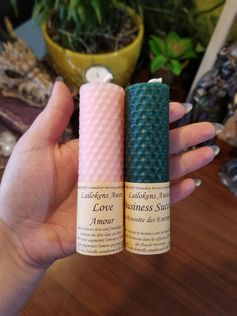 Lailokens Awen Intention Spell Candles
