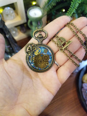 Steampunk Fairy Resin Pendant