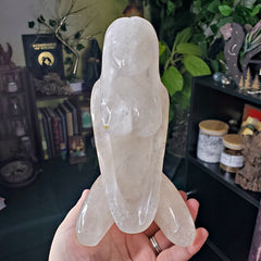 Clear Quartz Crystal Nymph