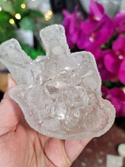 Large Crystal & Resin Puppy