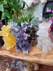 Crystal & Resin Dog (Schnauzer)