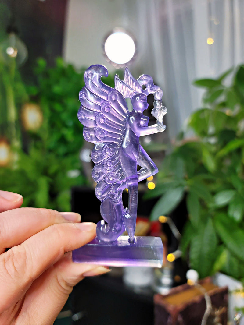 Rainbow Fluorite Fairy
