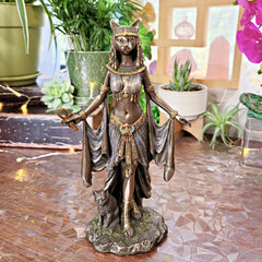 Bastet Egyptian Goddess of Protection Statue