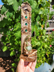 Mother Earth Gaia Incense Burner 24cm