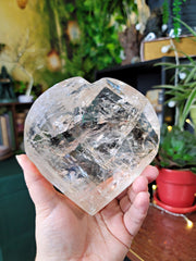 Natural Citrine Faceted Heart from Brazil # NC-1