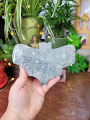 Quartz Druzy Bat (snow sparkly)