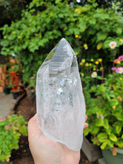 XL Lemurian Timelink Window Crystal Diamantina Region Brazil