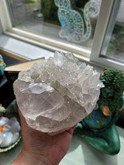 Stunning Himalayan Quartz Cluster with Chlorite