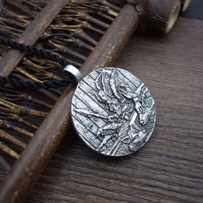 Spirits of the God - Odin Norse Pendant (metal options)