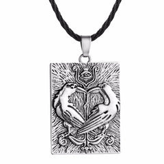 Ravens Eye - Odin's Ravens Pendant (metal options)