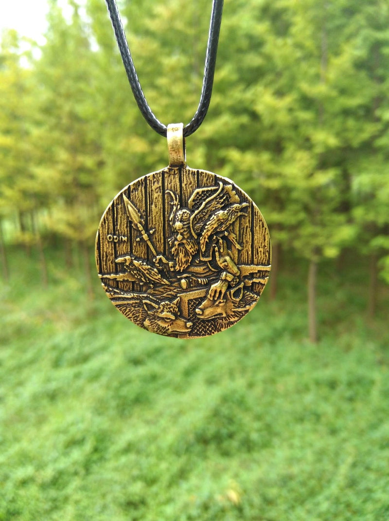 Spirits of the God - Odin Norse Pendant (metal options)