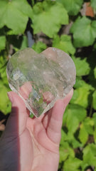 Natural Citrine Faceted Heart from Brazil #2