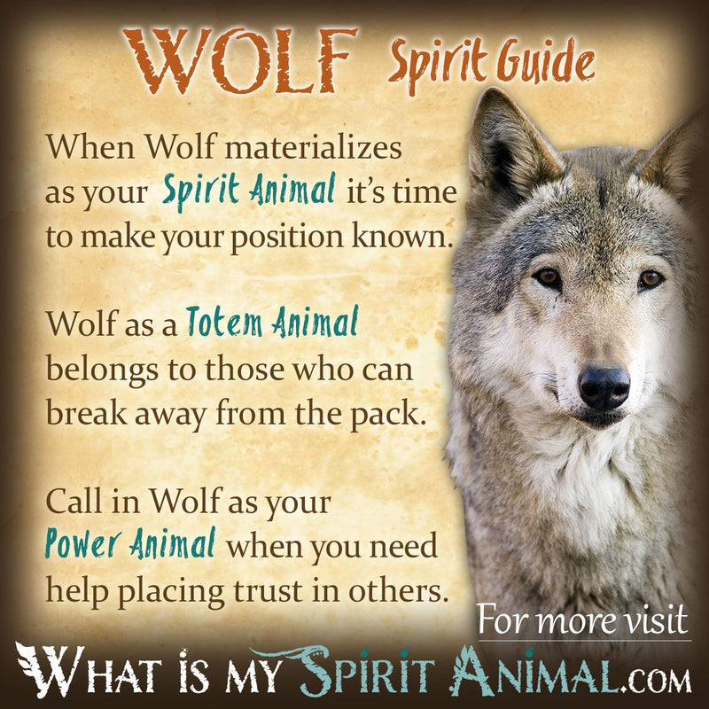 Wolf Spirit Talisman Necklace